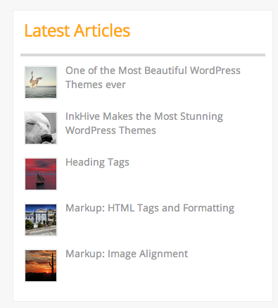 Custom Widget