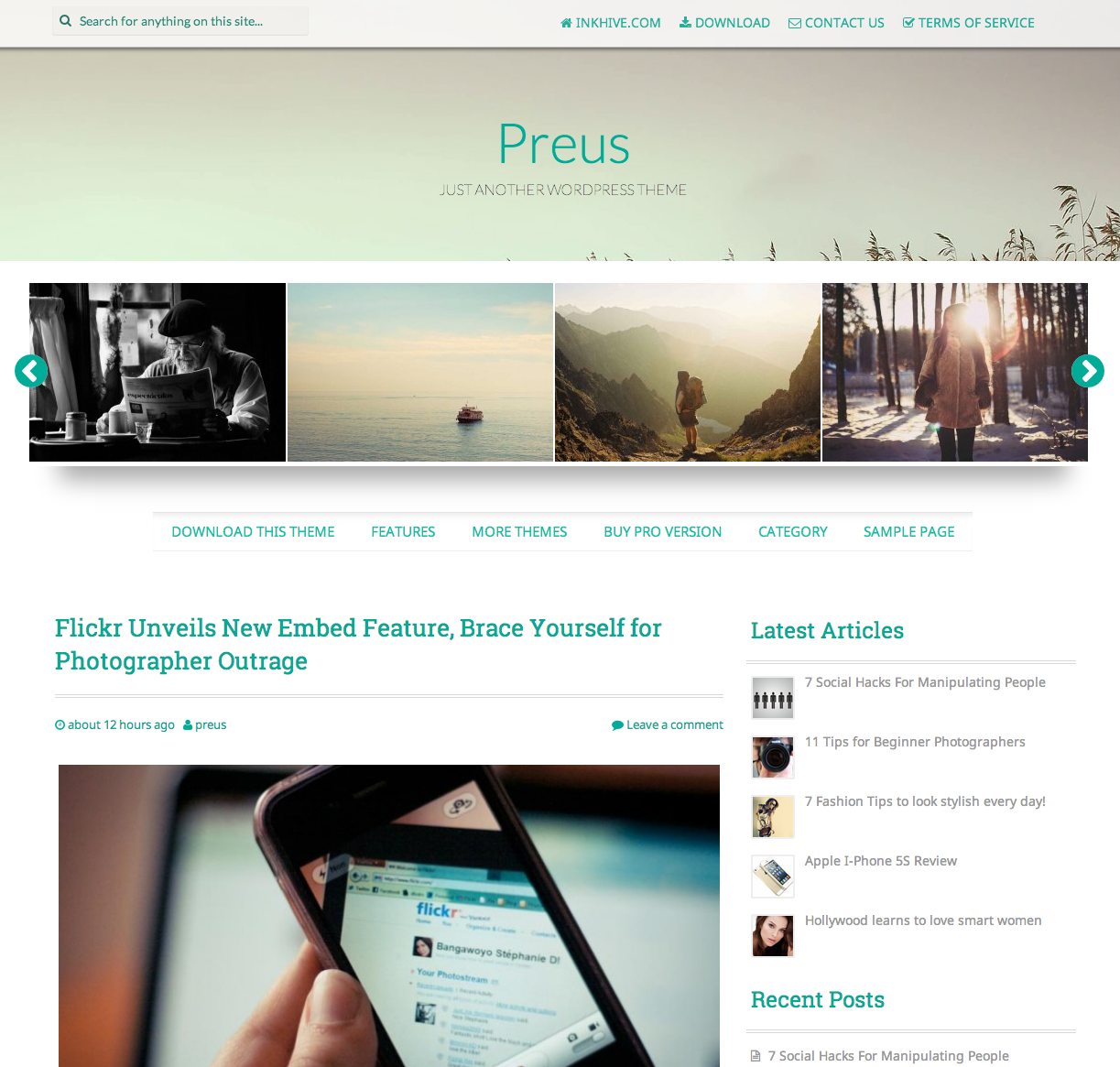 Preus theme